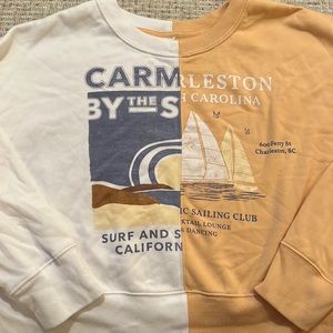 Abercrombie & Fitch cropped sweatshirt